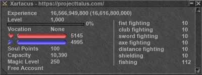 Signature for player Xartacus